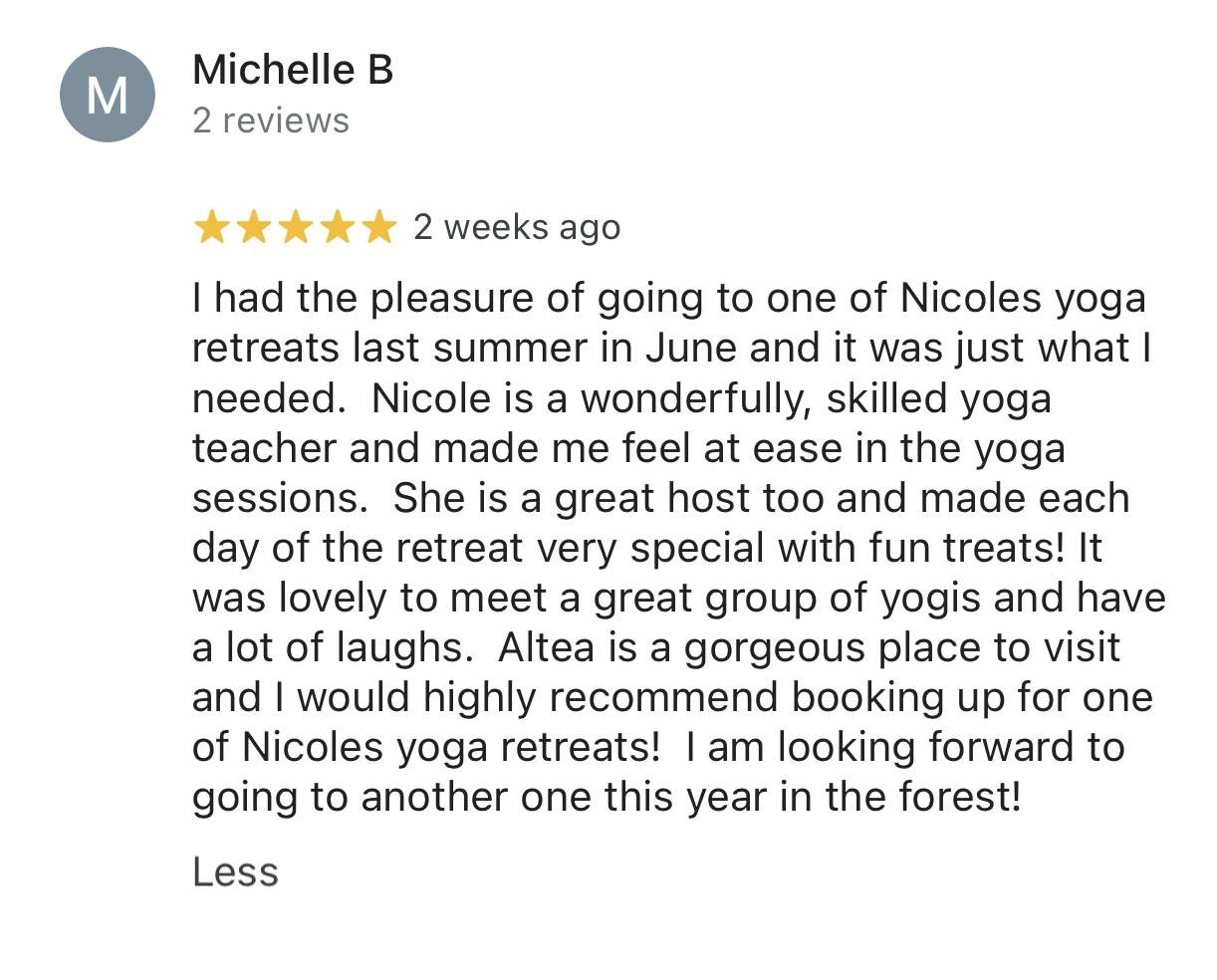 Nicole Stone Yoga Bliss - Often forgotten but incredibly