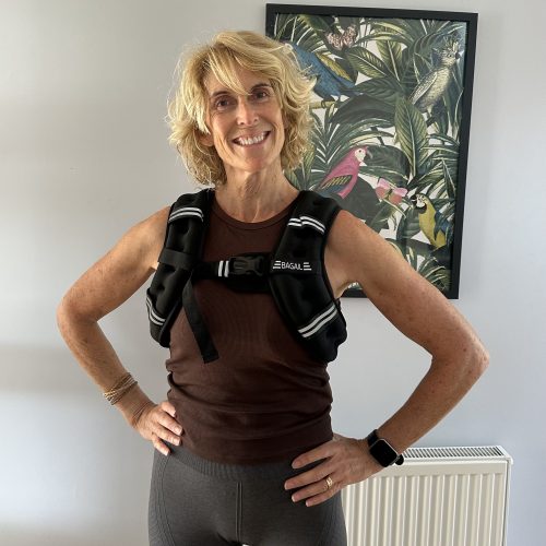 Nicole in Weighted Vest